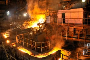 Arc furnaces can cause harmonics in electrical systems