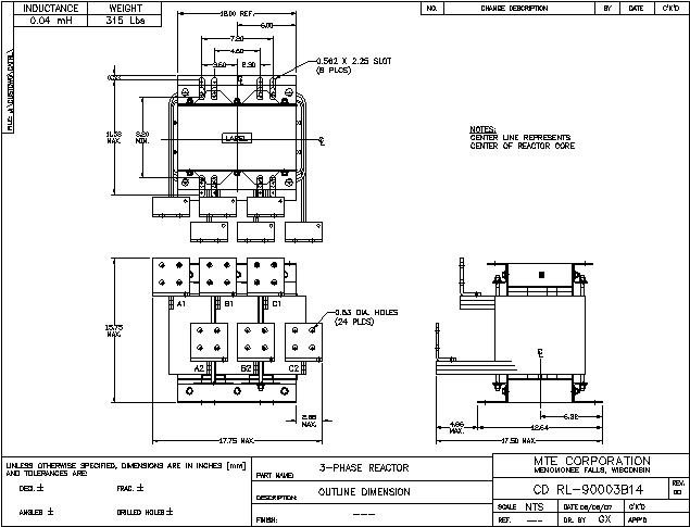 Image of an MTE Reactor rl-90003B14